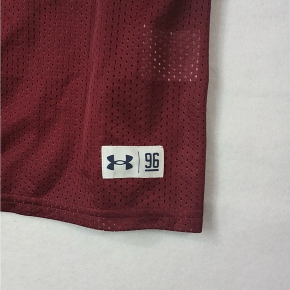 Under Armour Size Large Women’s Maroon Athletic Basketball Tank Top. New - Picture 2 of 7